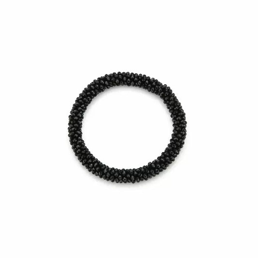 Armband kralen - zwart