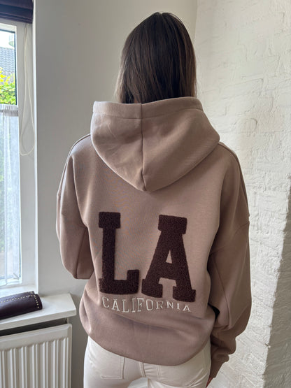 LA hoodie - taupe