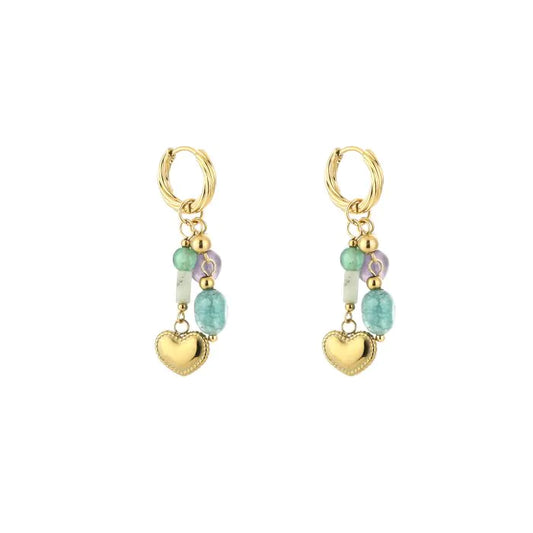 Oorbellen ocean blue