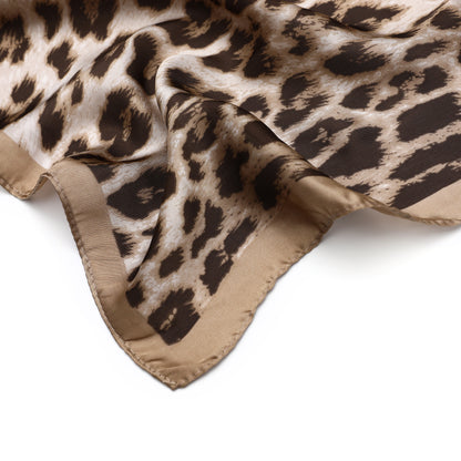 Sjaaltje panterprint - beige