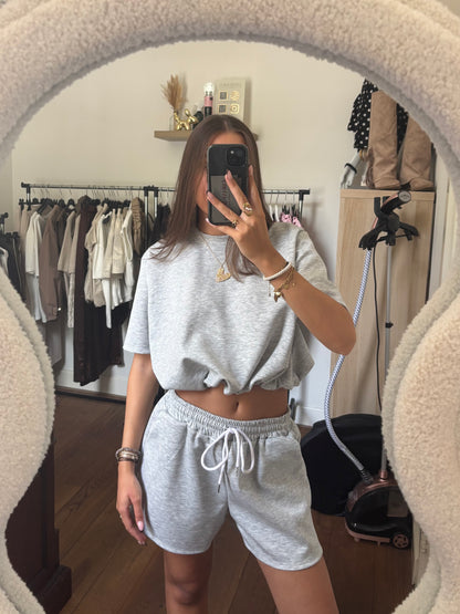 Two piece set - grijs