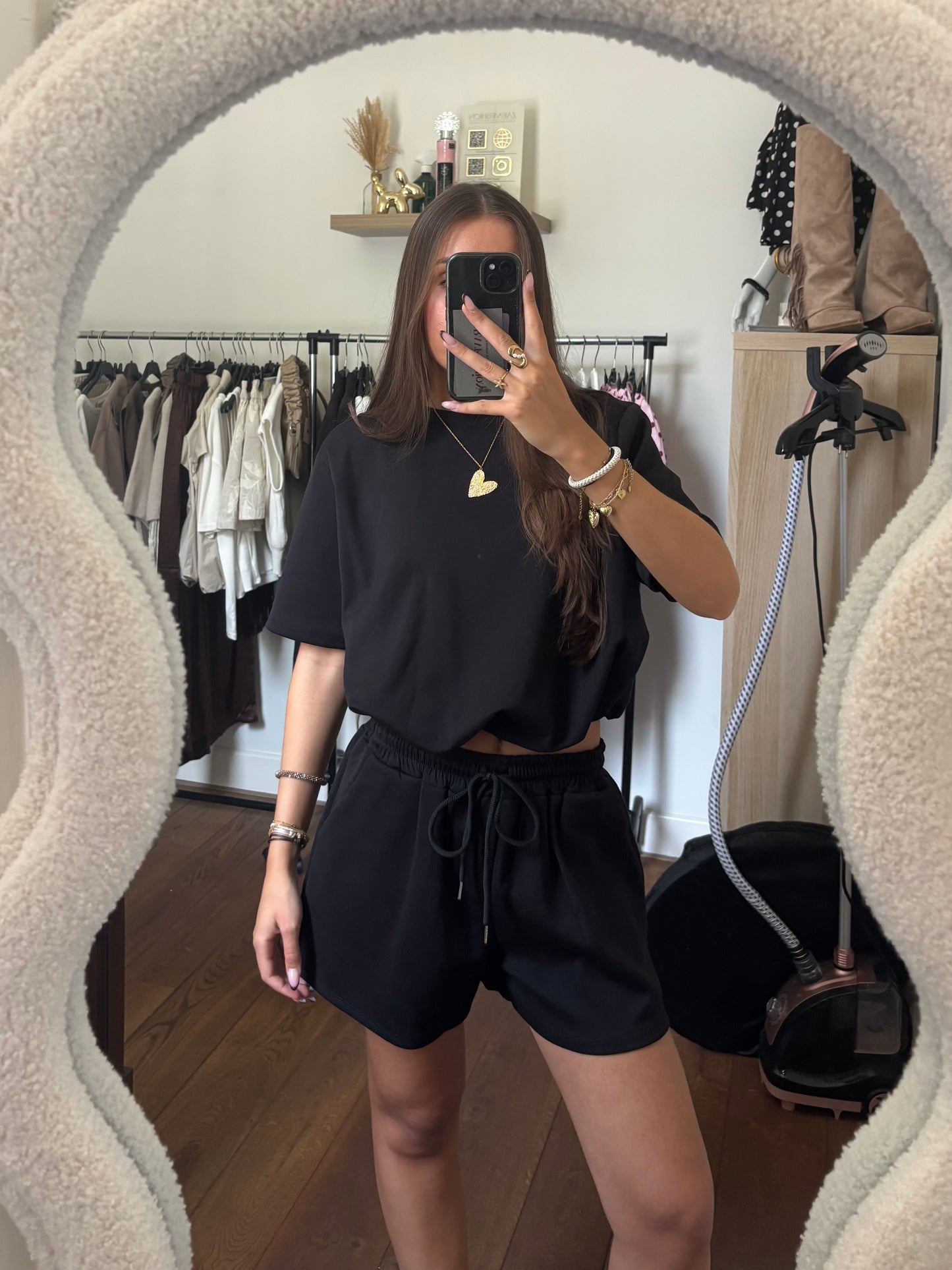 Two piece set - zwart